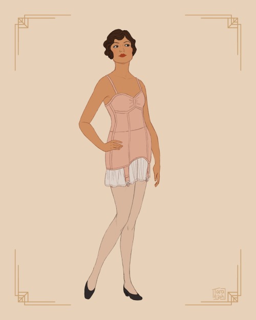  A study of historical dress and undergarments, Part 5: 1900s -> 1910s -> 1920sPart 1 | Part 2