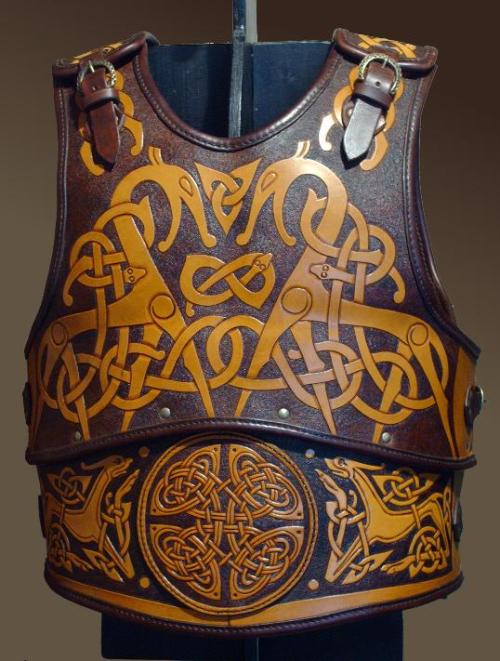 Leather armor from www.armures.ch