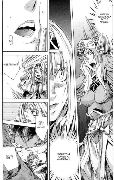 So I found out Valkyrie Profile has a manga and collected some gorgeous references of my girl Silmer