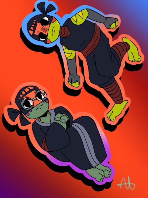 I Made Leo And Donnie From My Sep Au :D