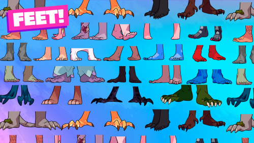  FEET!Here, have some feet. I guess… let’s celebrate feet? 