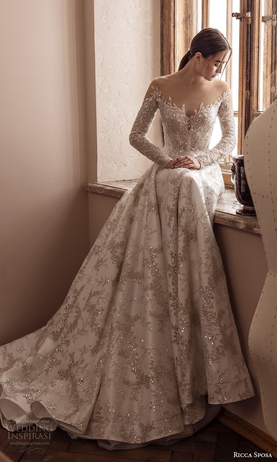 Ricca Sposa 2022 Couture Wedding Dresses — “Maison de Couture Parisienne” Bridal Collection | Wedding Inspirasi #weddingcake Ricca Sposa 2022 Couture bridal collection is filled with sumptuous, showstopping details that will take your breath away....