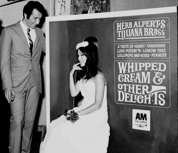 themaninthegreenshirt: Herb Albert at the launch of ‘Whipped Cream &amp; Other