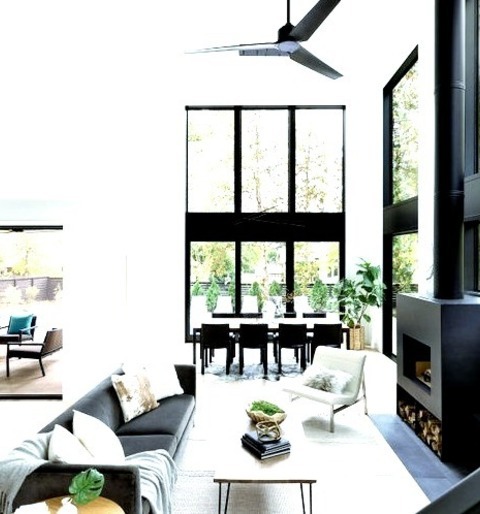 Scandinavian Living Room MinneapolisLiving Room - Mid-sized Scandinavian Open Concept Light Wood Floor