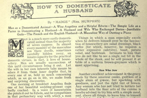 stuffmomnevertoldyou:  Y’all. Excerpts from the 1910 “Every Woman’s Encyclopaedia”