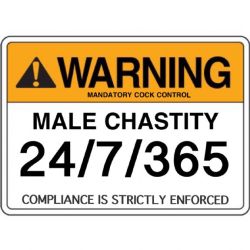 teamlocked:  Male Chastity Compliance is STRICTLY Enforced!