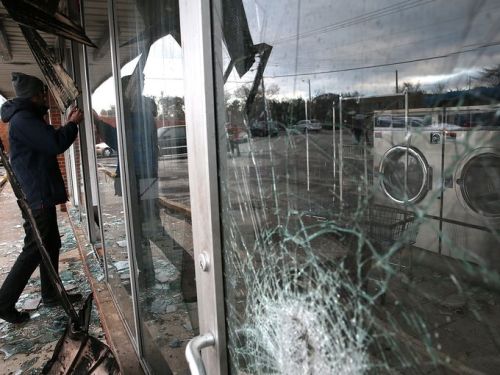 johnnysixpack:   Look at this. Innocent people’s homes and livelihoods destroyed…all in the name of “justice”  No, it’s all good you guys.  The media told me it was just a peaceful protest.