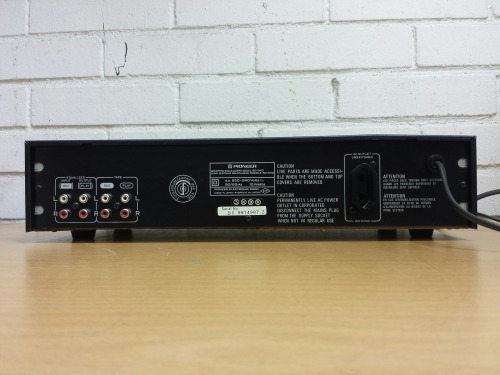 Pioneer SG-540 Stereo Graphic Equalizer, 1985