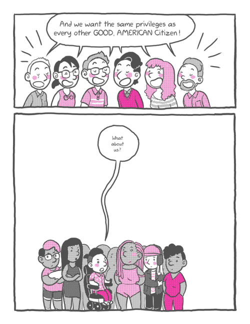 rosalarian: rritchiearts:Check this comic and others out on Everyday Feminism!Transcripts of the c