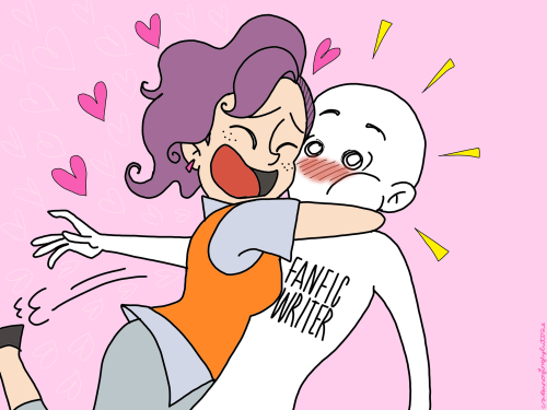 annoyinglycute:  HAPPY FANFIC WRITERS APPRECIATION DAY!!!  I want to hug you all for all your hard work and amazing skills to bring fandom a to life in different AUs, smut and everything in between! Even if you’re a well known writer or just starting