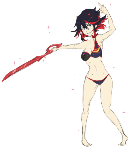 Matt reminded me that I haven’t touched these girls a in while so I did alternate Ryuko Matoi  tonight Senketsu ver! Enjoy! Ryuko Matoi Normal ver. Nui Harime Normal ver.