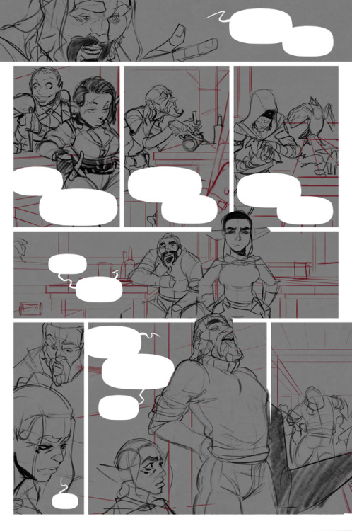 Pages 1-4 of chapter 8.5! Vera having a little plot going. No boobies besides the tavern milf tho. 