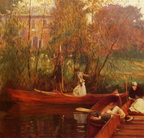 A Boating PartyJohn Singer Sargent, 1889, oil on canvas