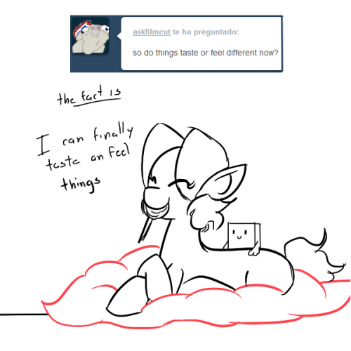 ask-ponyghost:  where’s the bathroom in this house QnQ??? ← (she never use it so she doesn’t know where is XD)  Oh lordy XD