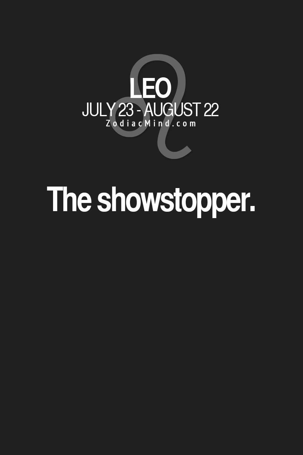 zodiacmind:  Fun facts about your sign here  Yep! ;D