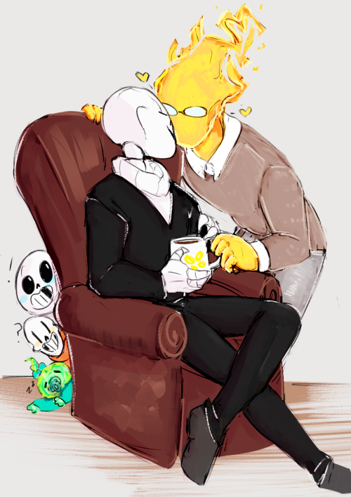 rivertimeline:  *slams fist on table* I want Grillster fam fluff  