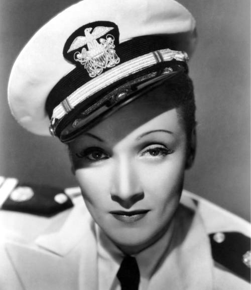 Marie Magdalene “Marlene” Dietrich (December 27, 1901 – May 6, 1992), “Seven Sinners,” 1940. Post in