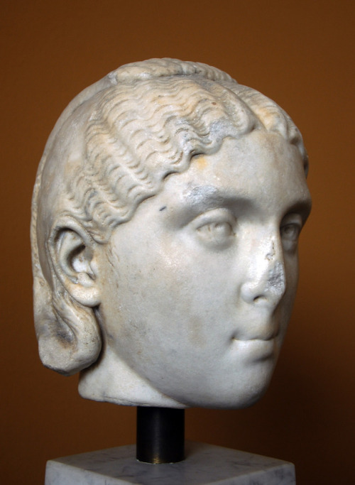 Sabina Tranquillina, wife of emperor Gordian III. C. 241-244 AD. Marble. Ny Carlsberg Glyptoteket, C