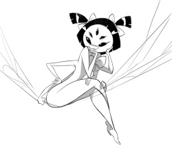 slbtumblng:  cheesecakes-by-lynx:  I drew that spider again…  You draw the spider too good ~ ♥ ♥ ♥    ;9