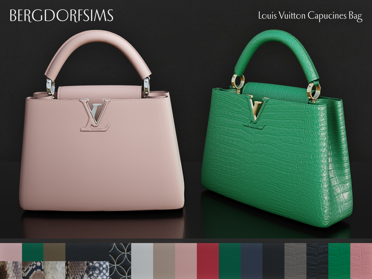 Sierra The Simmer's CC Finds — bergdorfsims: Louis Vuitton Boxes & Bags  Every