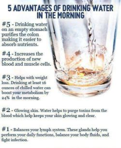 fitnesstipsonly:  5 Advantages Of Drinking