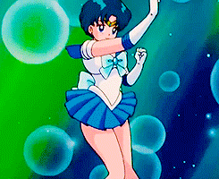 jelena-ristic:  All Sailor Senshi Week ∟ Day 2: ☿Sailor Mercury  ”Agent