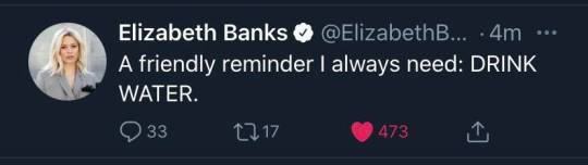 Elizabeth Banks supports our cause!