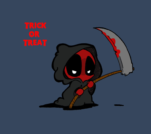 elizabetharte:  Happy Halloween  Deviantart TRICK OR TREAT !! 