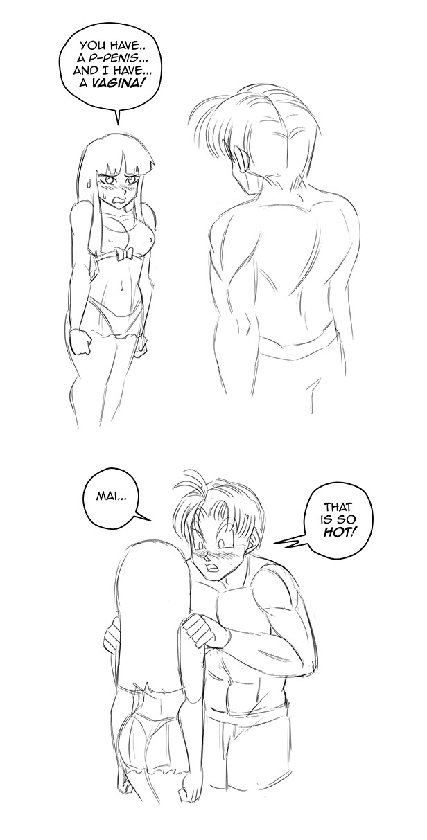 Mai attempting dirty talk. (I was thinking about Elliot’s character from Scrubs