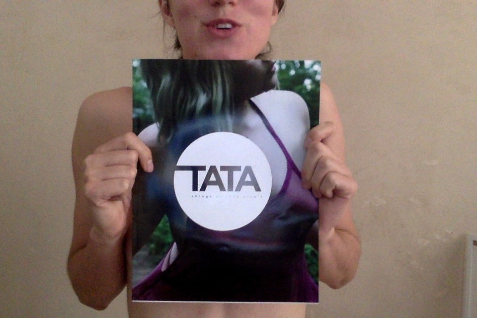 aww yissssss got my copy of @tatamagazine!!and it looks mighty fine :)Â shout out