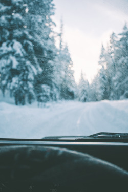 hannahkemp:  Snowy Drives//Washington December