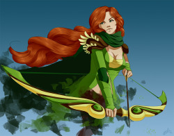 neatbender:  Windrunner by ~snrssnvr 