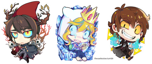 theuselesstoe:  Now available for sale in my online shop!!    I love these guys ///  Just a fri
