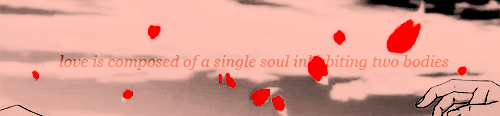 tanteisa:Love is composed of a single soul inhabiting two bodies…- Aristotle