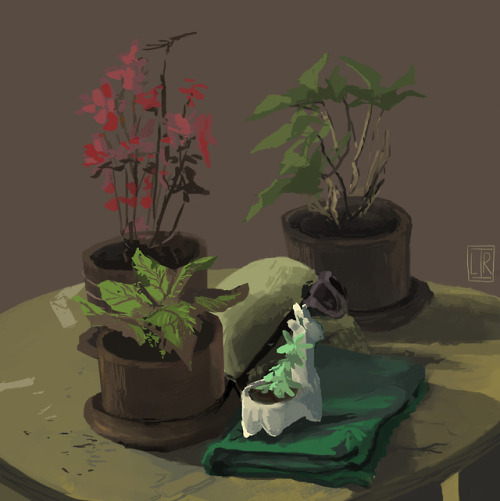 Some practices of digital painting