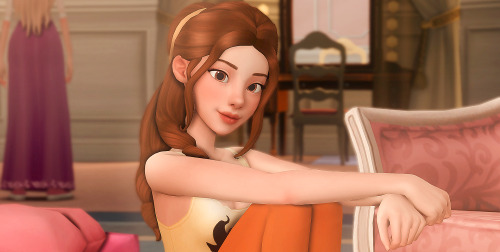 1davely1:sims 4 Ralph Breaks the Internet ♡✨✨ Belle and Rapunzel