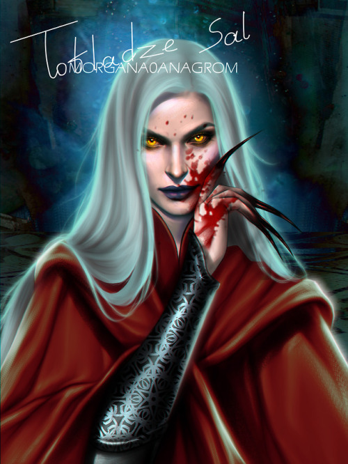 morgana0anagrom: I don’t even know how many times I painted Manon. This was commission. Hope you guy
