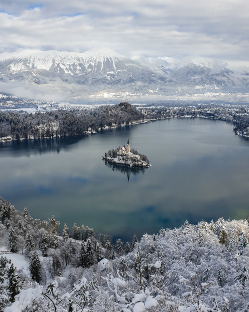 LAKE BLED, Slovenia - no matter where you are in Lake Bled, you are guaranteed beautiful views and g