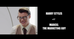 onedirectionersrule02:  Harry as Marcel
