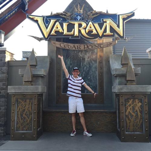 Overrated but fun! Valravn @cedarpoint! #overrated #valravn #dare2dive #rollercoaster #cedarpoint #s