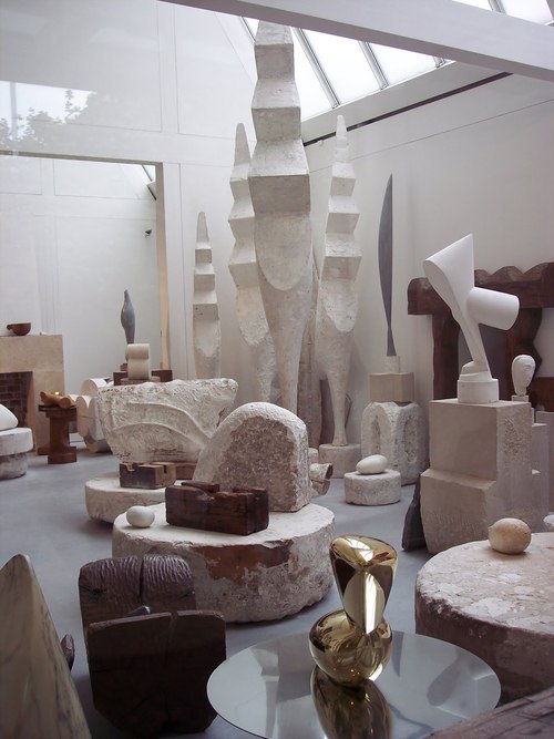chaambler:  Brancusi’s studio 