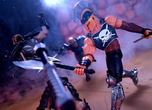 “What pathetic opponents you send to meet me in battle!” In this shot: Marvel Legends Ar