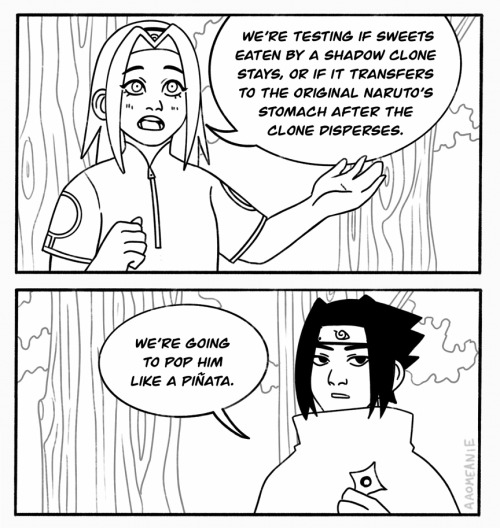 aaomeanie:Team 7 shenanigans.