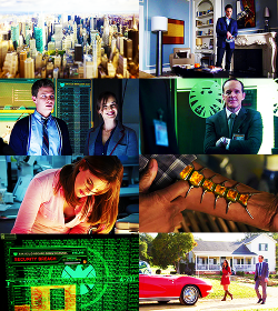 skyebennets:  TV MEME: [4/5] pilots → Marvels Agents of S.H.I.E.L.D  “What does S.H.I.E.L.D. stand for, Agent Ward?" "Strategic Homeland Intervention, Enforcement and" Logistics Division. " And what does that mean to you?" "It means someone really