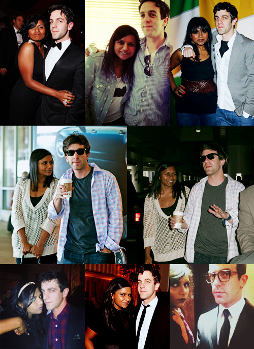 glossywhit:  favorite friendships: mindy kaling and bj novak “No one ever knew if we were together o