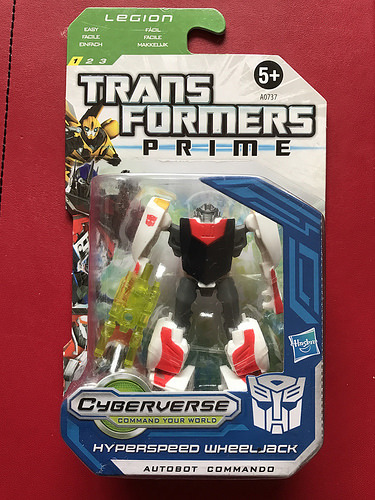 Hasbro - Transformers Prime - Cyberverse - Hyperspeed Wheeljack - Autobot Commando - Action Figure