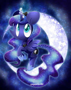 that-luna-blog:  Little Luna by PegaSisters82