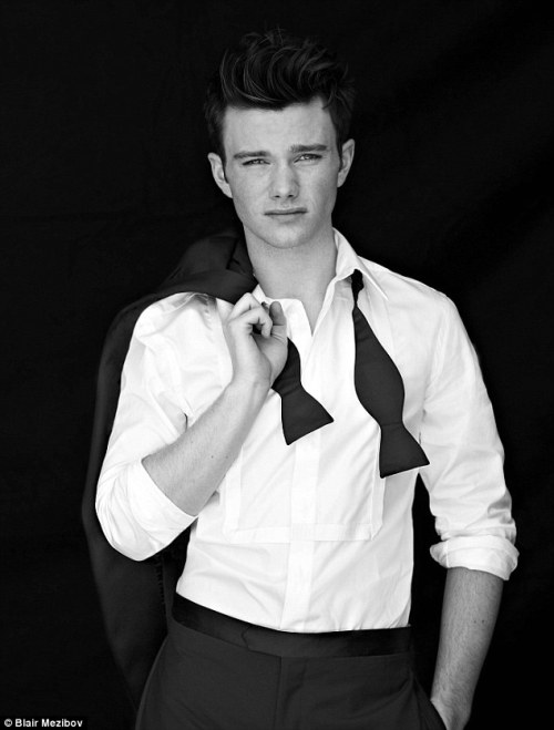 chriscolfernews: OUT EXCLUSIVES 100 Hottest Out &amp; Proud CelebsChris ColferActor, Author, Pro