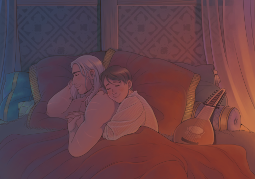 bearflock:Taking a good old fashioned nap with your best friend in the whole wide world “no homo”-st