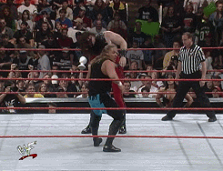 wrestlingchampions:  Shane McMahon &amp; Kane (w/Chyna) d. X-Pac © &amp;
